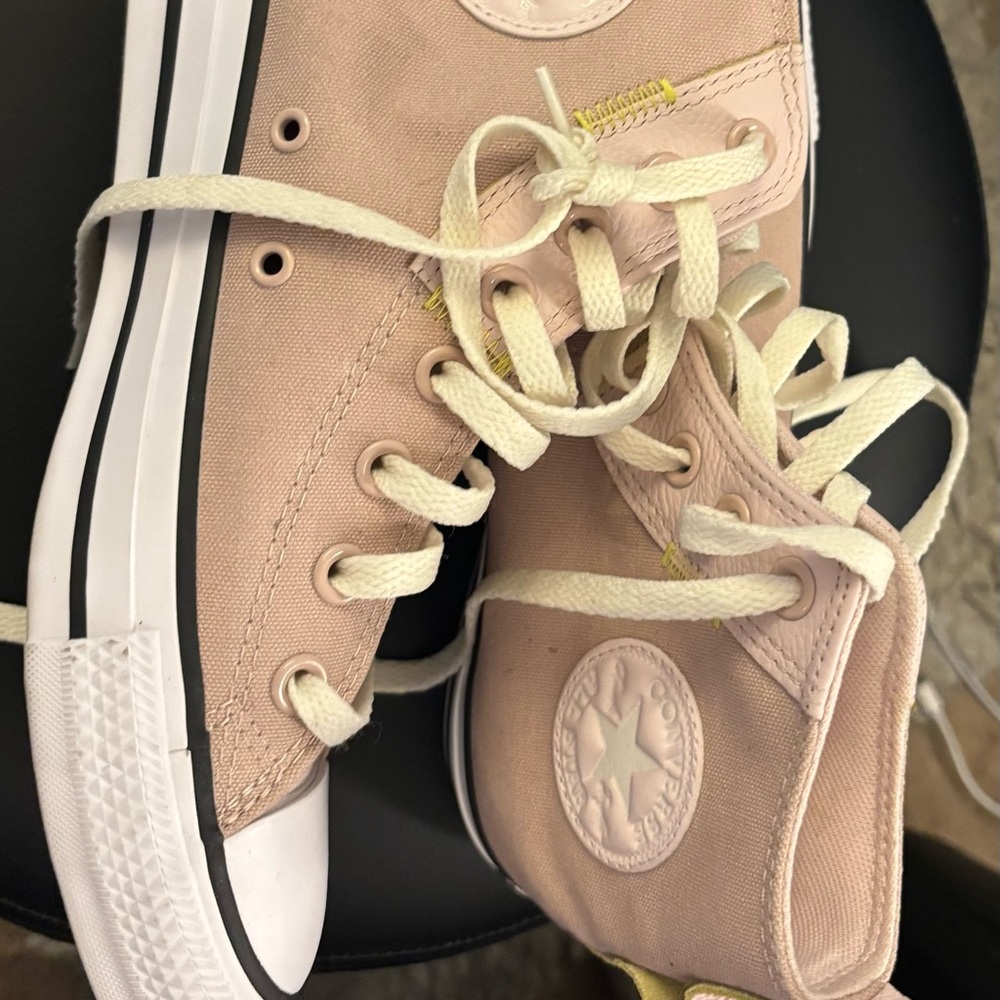 Converse Light Pink High-Tops